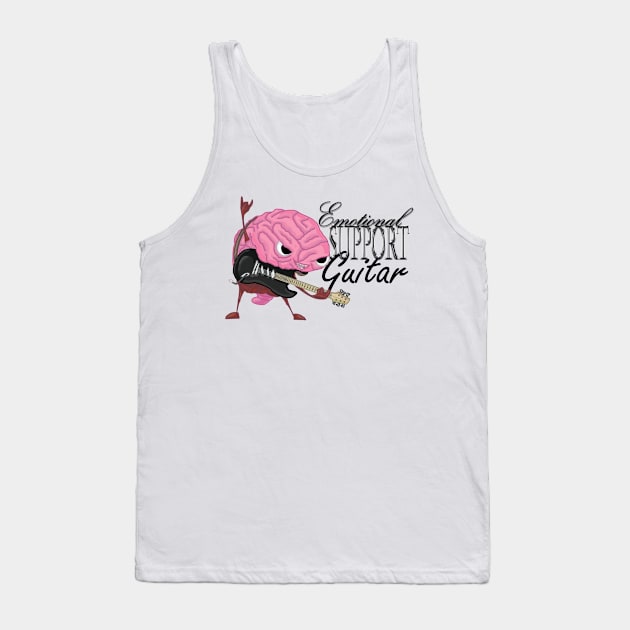 Emotional Support Guitar Tank Top by Her4th